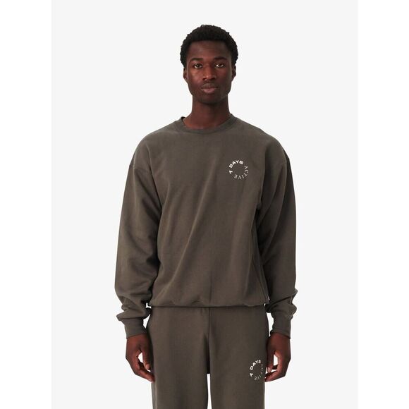 7 Days Active Monday Sweatshirt Unisex Medium Athleisure Everyday Cozy Comfy - Picture 6 of 7